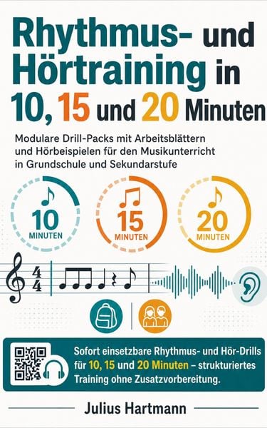 Produktbild: Rhythmus- und H&ouml;rtraining in 10, 15 und 20 Minuten