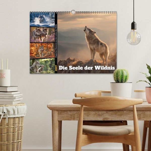 Produktbild: Die Seele der Wildnis (Wandkalender 2027 DIN A3 quer), CALVENDO Monatskalender