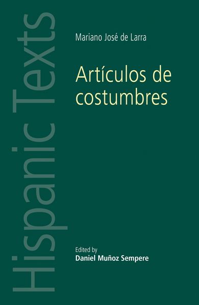 Produktbild: Art&iacute;culos de costumbres
