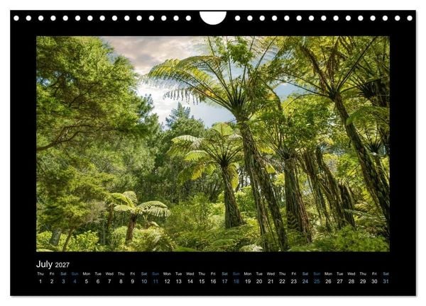 Produktbild: New Zealand - The most beautiful places (Wall Calendar 2027 DIN A4 landscape), CALVENDO 12 Month Wall Calendar