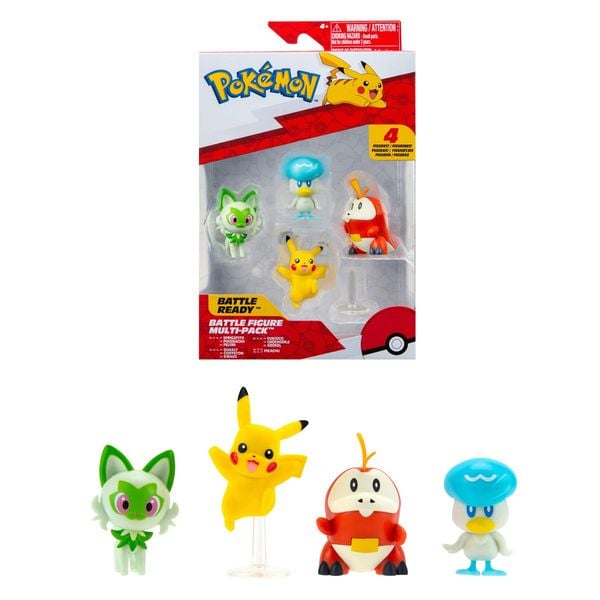 Pokémon Battle Figur Gen IX 4 Stück