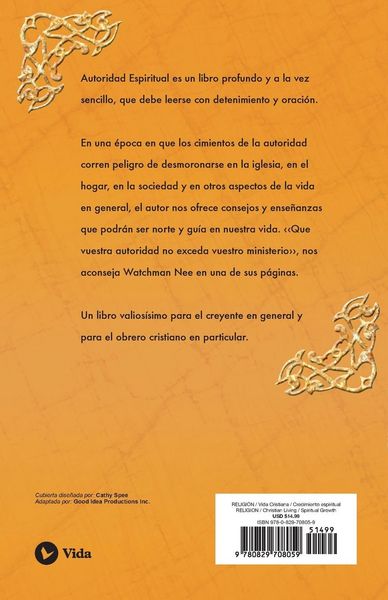 Produktbild: La Autoridad Espiritual
