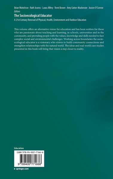 Produktbild: The Socioecological Educator