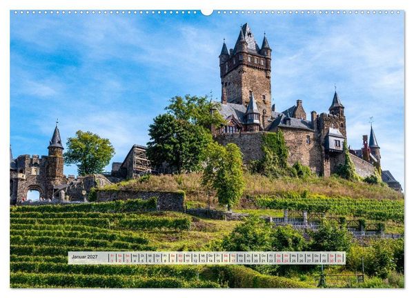Produktbild: Unterwegs entlang der Mosel (hochwertiger Premium Wandkalender 2027 DIN A2 quer), Kunstdruck in Hochglanz
