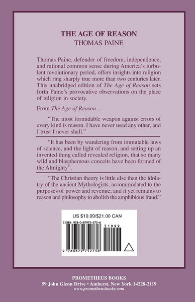 Produktbild: The Age of Reason