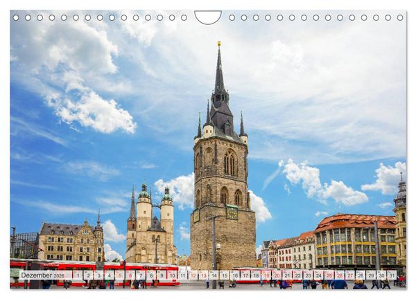 Produktbild: Halle a. d. Saale Impressionen (Wandkalender 2026 DIN A4 quer), CALVENDO Monatskalender