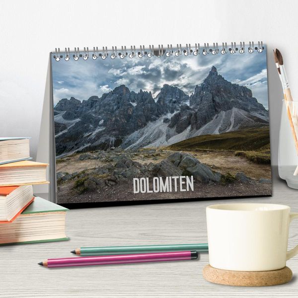 Produktbild: Dolomiten (Tischkalender 2026 DIN A5 quer), CALVENDO Monatskalender