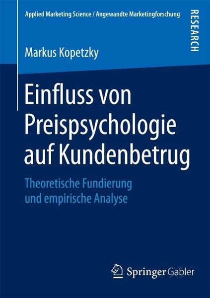 Produktbild: Einfluss von Preispsychologie auf Kundenbetrug