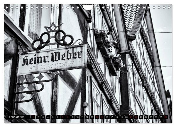 Produktbild: Ein Blick auf Homberg an der Efze (Wandkalender 2026 DIN A4 quer), CALVENDO Monatskalender