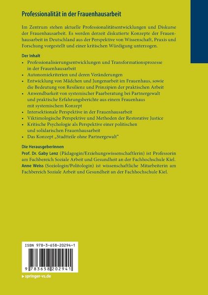 Produktbild: Professionalit&auml;t in der Frauenhausarbeit