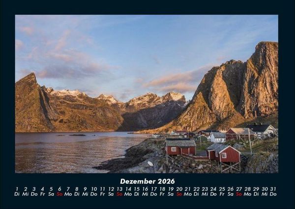 Produktbild: Bergige Welten 2026 Fotokalender DIN A4