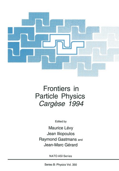 Produktbild: Frontiers in Particle Physics