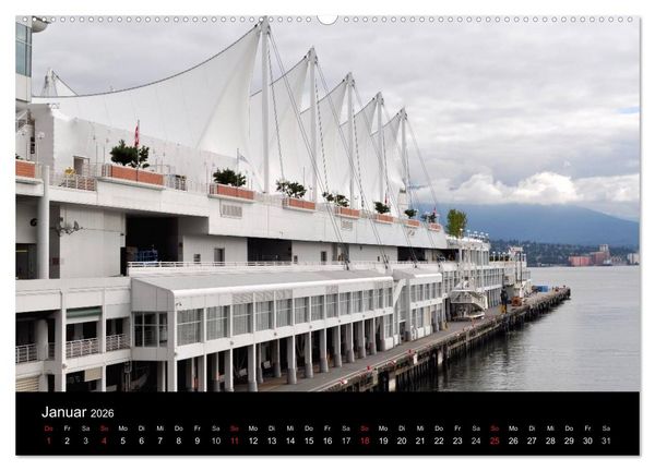 Produktbild: Vancouver und Vancouver Island 2026 (Wandkalender 2026 DIN A2 quer), CALVENDO Monatskalender