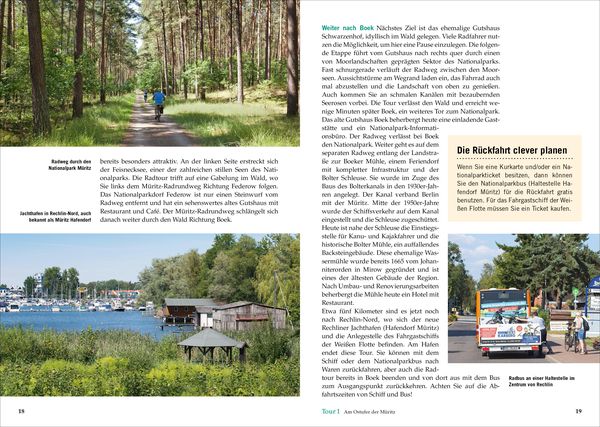 Radtouren am Wasser Mecklenburgische Seenplatte