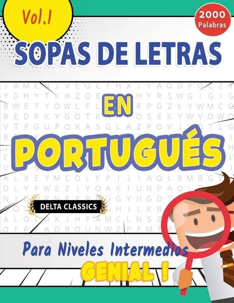 Produktbild: Sopa De Letras En Portugu&eacute;s Para Niveles Intermedios - Genial! Vol.1 - Delta Classics