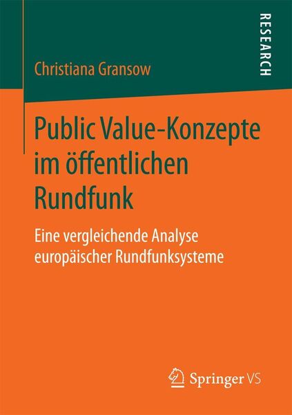 Produktbild: Public Value-Konzepte im &ouml;ffentlichen Rundfunk