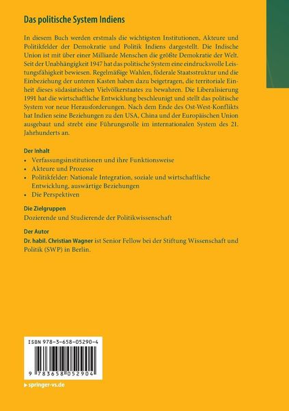 Produktbild: Das politische System Indiens