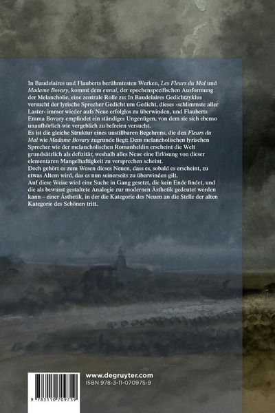 Produktbild: Melancholie als poetologische Allegorie
