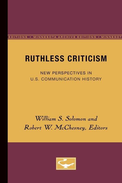 Produktbild: Ruthless Criticism