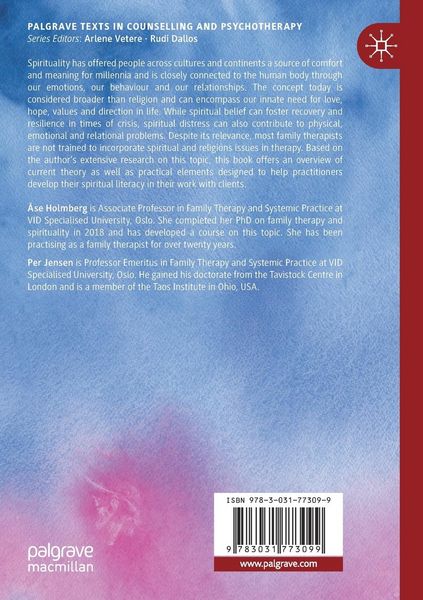 Produktbild: Working with Spirituality in Family Systemic Practice