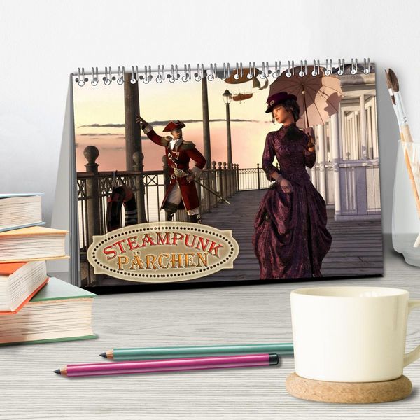 Produktbild: Steampunk P&auml;rchen (Tischkalender 2026 DIN A5 quer), CALVENDO Monatskalender