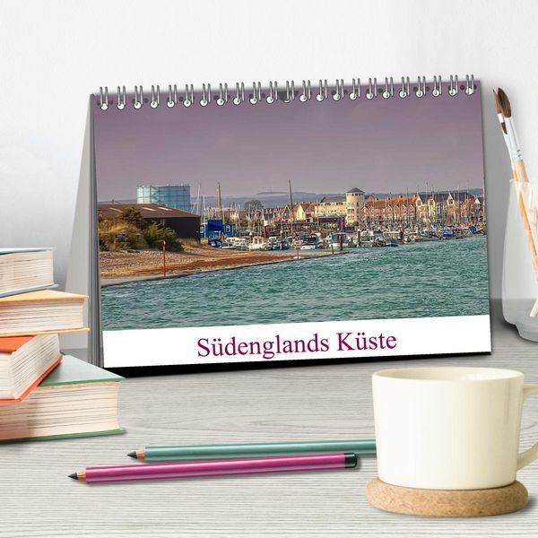 Produktbild: S&uuml;denglands K&uuml;ste (Tischkalender 2026 DIN A5 quer), CALVENDO Monatskalender