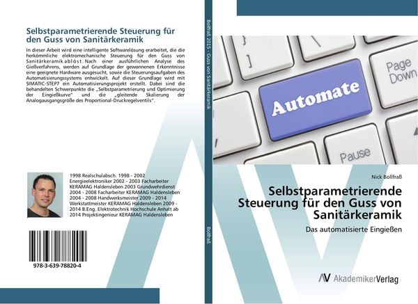 Produktbild: Selbstparametrierende Steuerung f&uuml;r den Guss von Sanit&auml;rkeramik