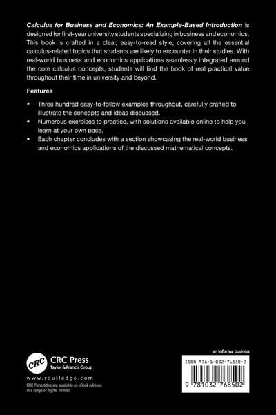 Produktbild: Calculus for Business and Economics