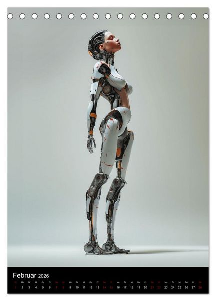 Produktbild: CYBER SISTERS (Tischkalender 2026 DIN A5 hoch), CALVENDO Monatskalender