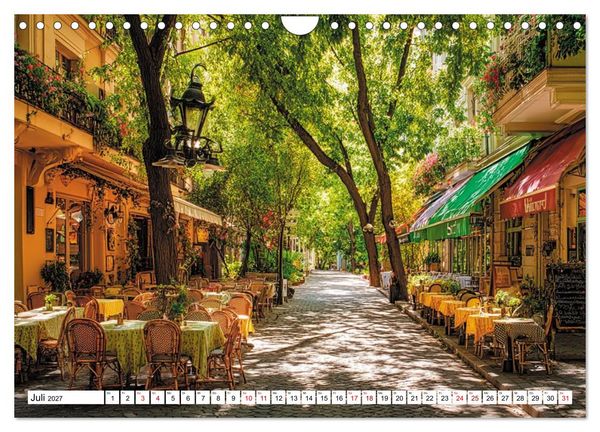 Produktbild: Bonjour, Kaffee! Bonjour, Paris! (Wandkalender 2027 DIN A4 quer), CALVENDO Monatskalender