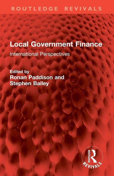 Produktbild: Local Government Finance