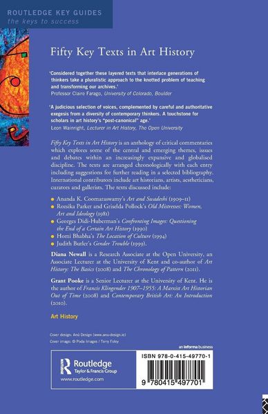 Produktbild: Fifty Key Texts in Art History