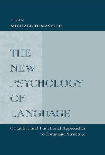 Produktbild: The New Psychology of Language