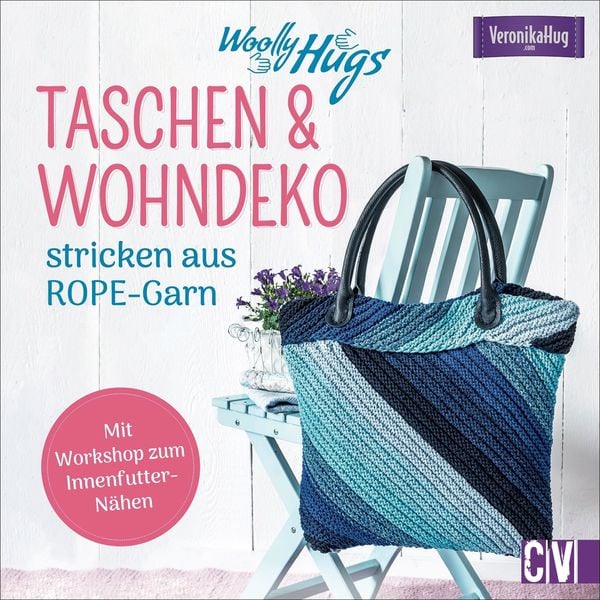 Produktbild: Woolly Hugs Taschen & Wohn-Deko stricken aus ROPE-Garn