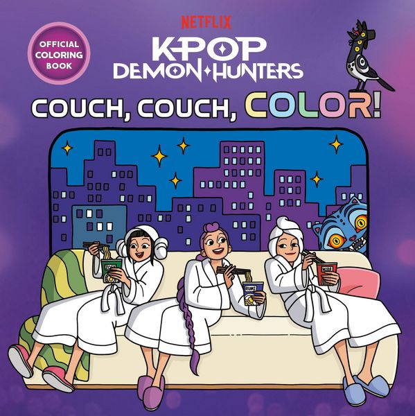 Produktbild: KPop Demon Hunters: Couch, Couch, Color! Official Coloring Book