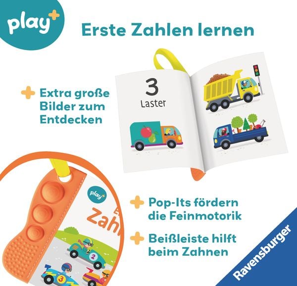 Produktbild: Play+ flip&pop Erste Zahlen - ab 6 Monate