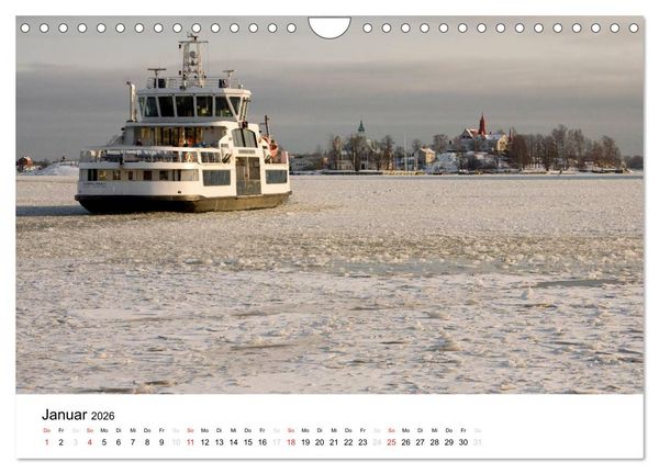 Produktbild: Finnland: Land der 1000 Seen (Wandkalender 2026 DIN A4 quer), CALVENDO Monatskalender