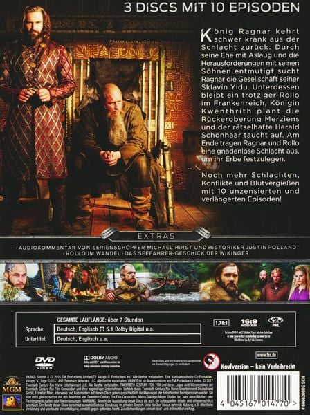 Vikings - Season 4.1 [3 DVDs]