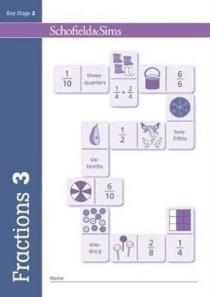 Produktbild: Fractions, Decimals and Percentages Book 3 (Year 3, Ages 7-8)