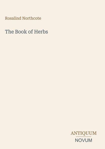 Produktbild: The Book of Herbs