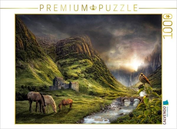 CALVENDO Puzzle Am Ende des Sommers | 1000 Teile Lege-Größe 64x48cm Foto-Puzzle für glückliche Stunden