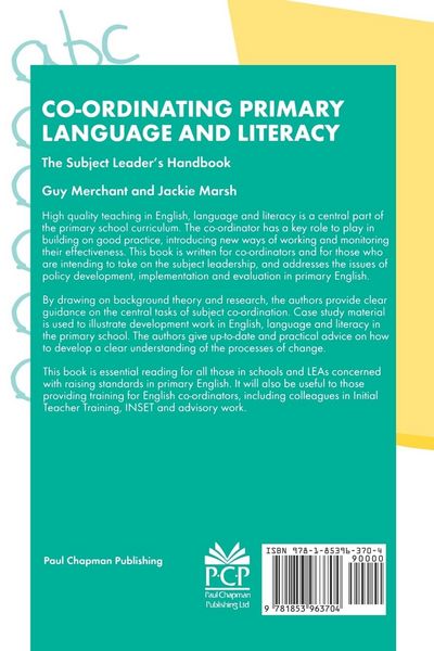 Produktbild: Co-Ordinating Primary Language and Literacy