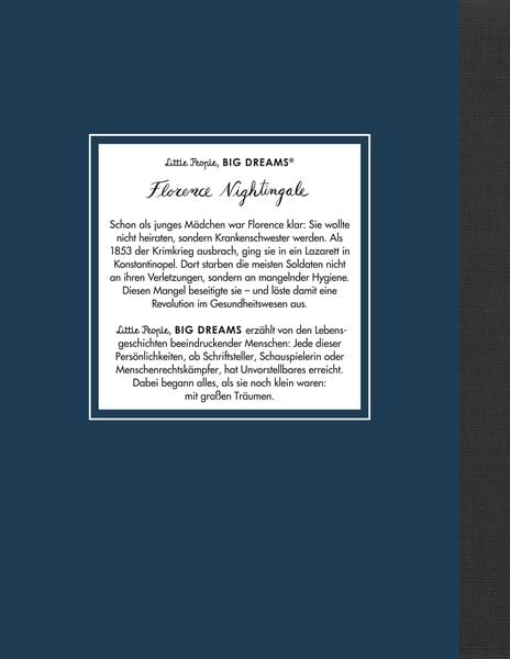 Produktbild: Florence Nightingale &ndash; Little People, BIG DREAMS (Deutsche Ausgabe)