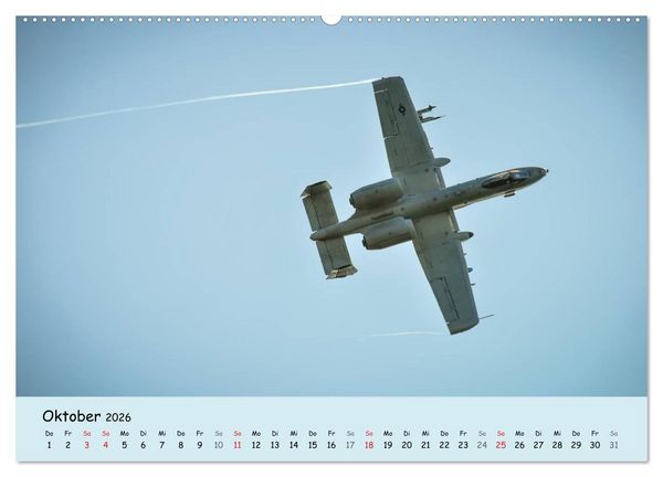 Produktbild: Luft&uuml;berlegenheit - Kampfjets in Aktion (Wandkalender 2026 DIN A2 quer), CALVENDO Monatskalender