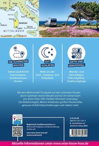 Produktbild: Reise Know-How Wohnmobil-Tourguide Sardinien