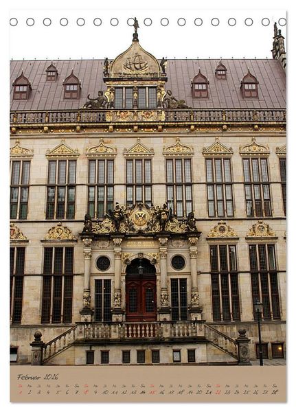 Produktbild: Sch&ouml;ne alte Hansestadt Bremen (Tischkalender 2026 DIN A5 hoch), CALVENDO Monatskalender