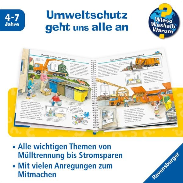Produktbild: Wieso? Weshalb? Warum? Kernreihe, Band 67 - Wir sch&uuml;tzen unsere Umwelt