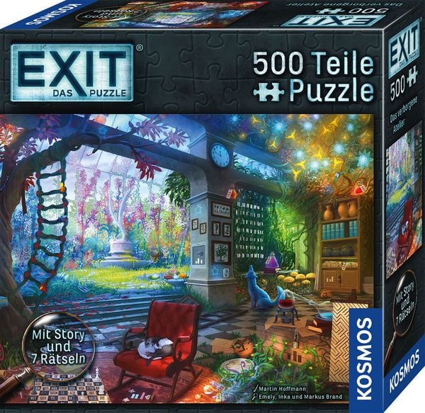 KOSMOS - EXIT - Das Puzzle: Das verborgene Atelier, 500 Teile