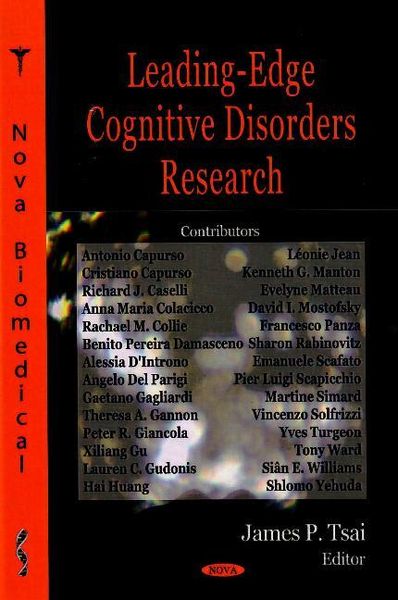 Produktbild: Leading-Edge Cognitive Disorders Research