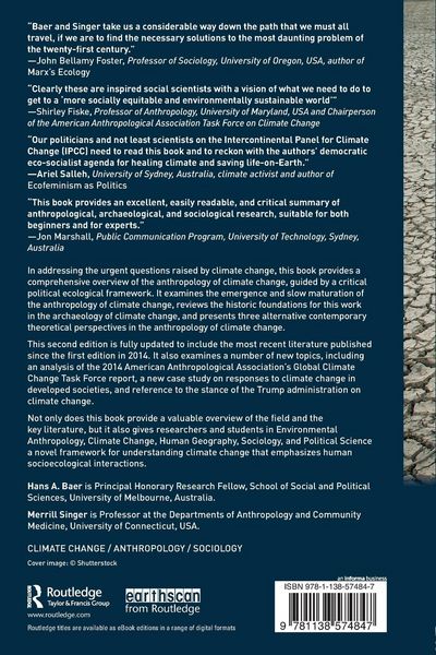 Produktbild: The Anthropology of Climate Change
